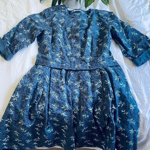 Super cute blue print gap pinup dress - Picture 8 of 13